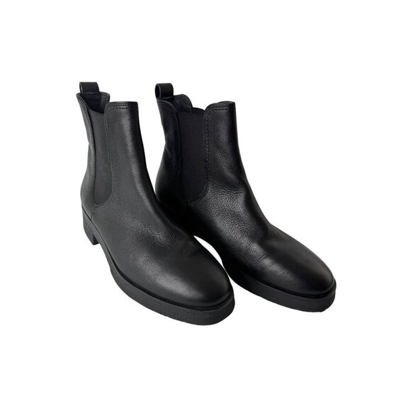 Paul Green Black Sunny Chelsea Boots Slip on Ankle UK 5.5 US 8 NEW - Picture 1 of 5